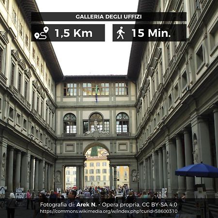 Il Cuore Di Firenze + Corte Privata+ Wifi+Ac Luaran gambar