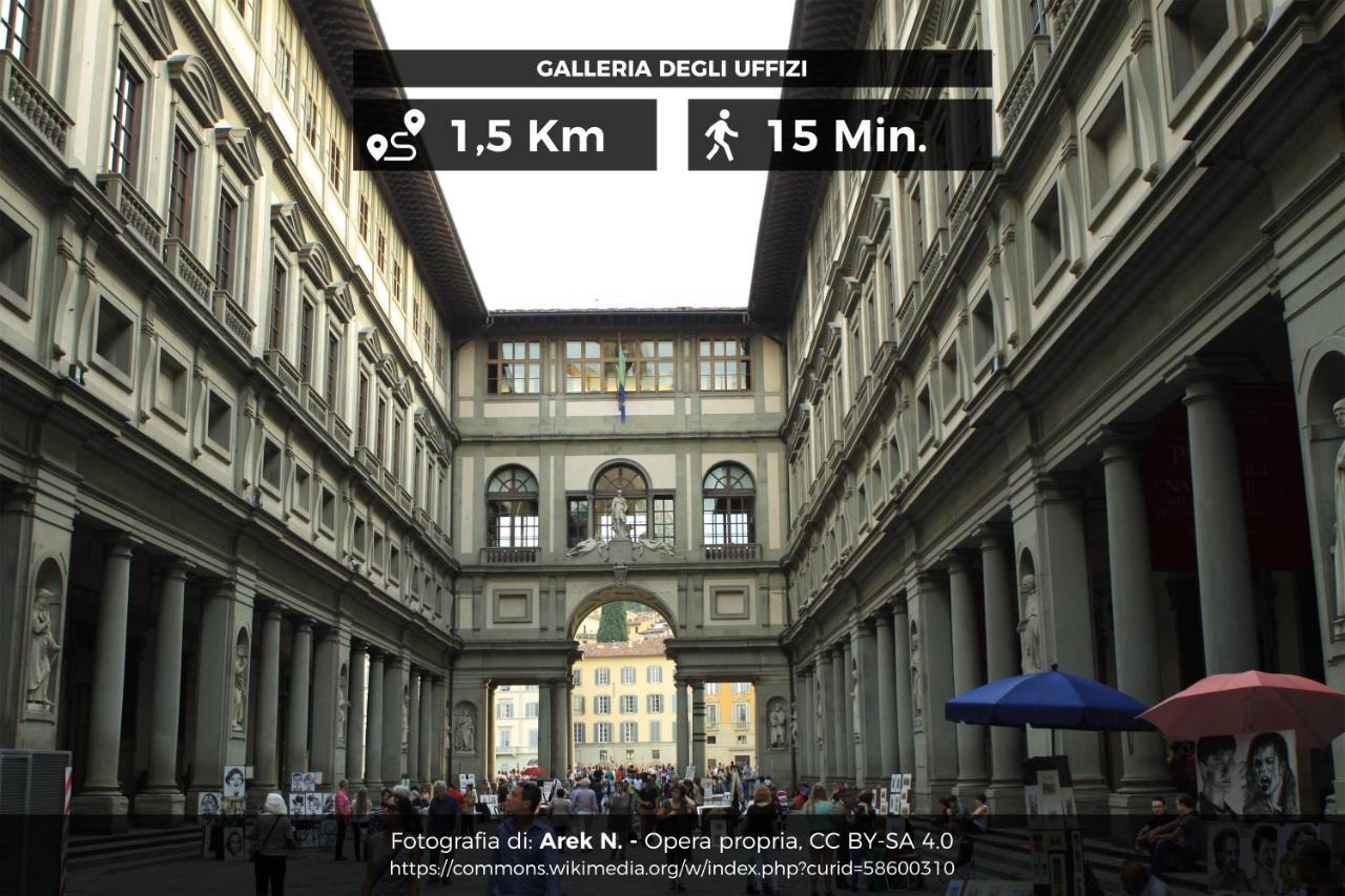 Il Cuore Di Firenze + Corte Privata+ Wifi+Ac Luaran gambar